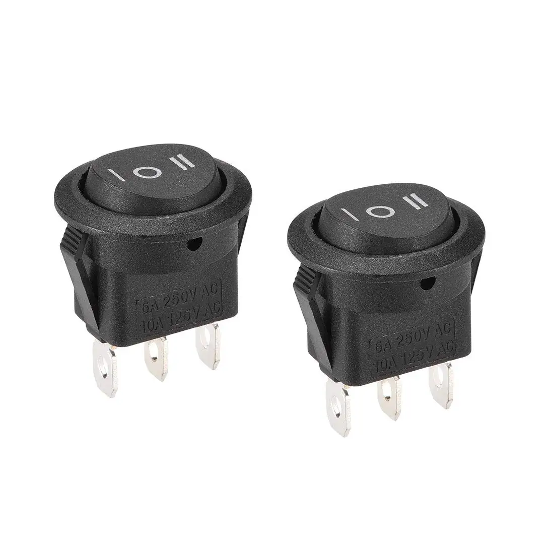 Keszoox SPDT Boat Rocker Switch Toggle Switch Black for Boat Marine ON/Off/ON AC 250V/6A 125V/10A 2pcs
Keszoox SPDT Boat Rocker Switch Toggle Switch Black for Boat Marine ON/Off/ON AC 250V/6A 125V/10A 2pcs