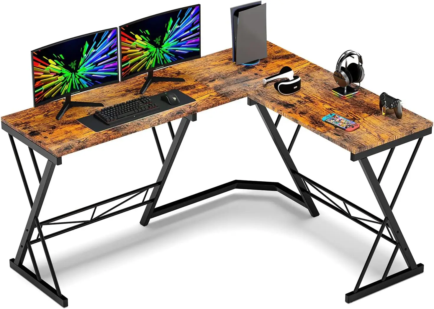 Desk Computer Desk Home Office Desk Corner Desk Gaming Table Space-Saving, Easy to Assemble for Home Office Gaming Study(Rusti
Desk Computer Desk Home Office Desk Corner Desk Gaming Table Space-Saving, Easy to Assemble for Home Office Gaming Study(Rusti