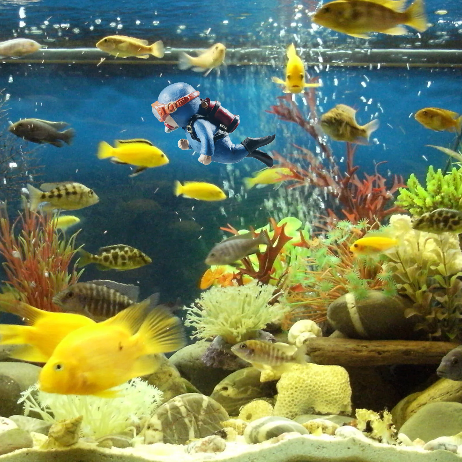 1 Piece Brand New Aquarium Decoration Diver Fish Tank Decoration Flotation Device Landscape Aquarium Accessories
1 Piece Brand New Aquarium Decoration Diver Fish Tank Decoration Flotation Device Landscape Aquarium Accessories