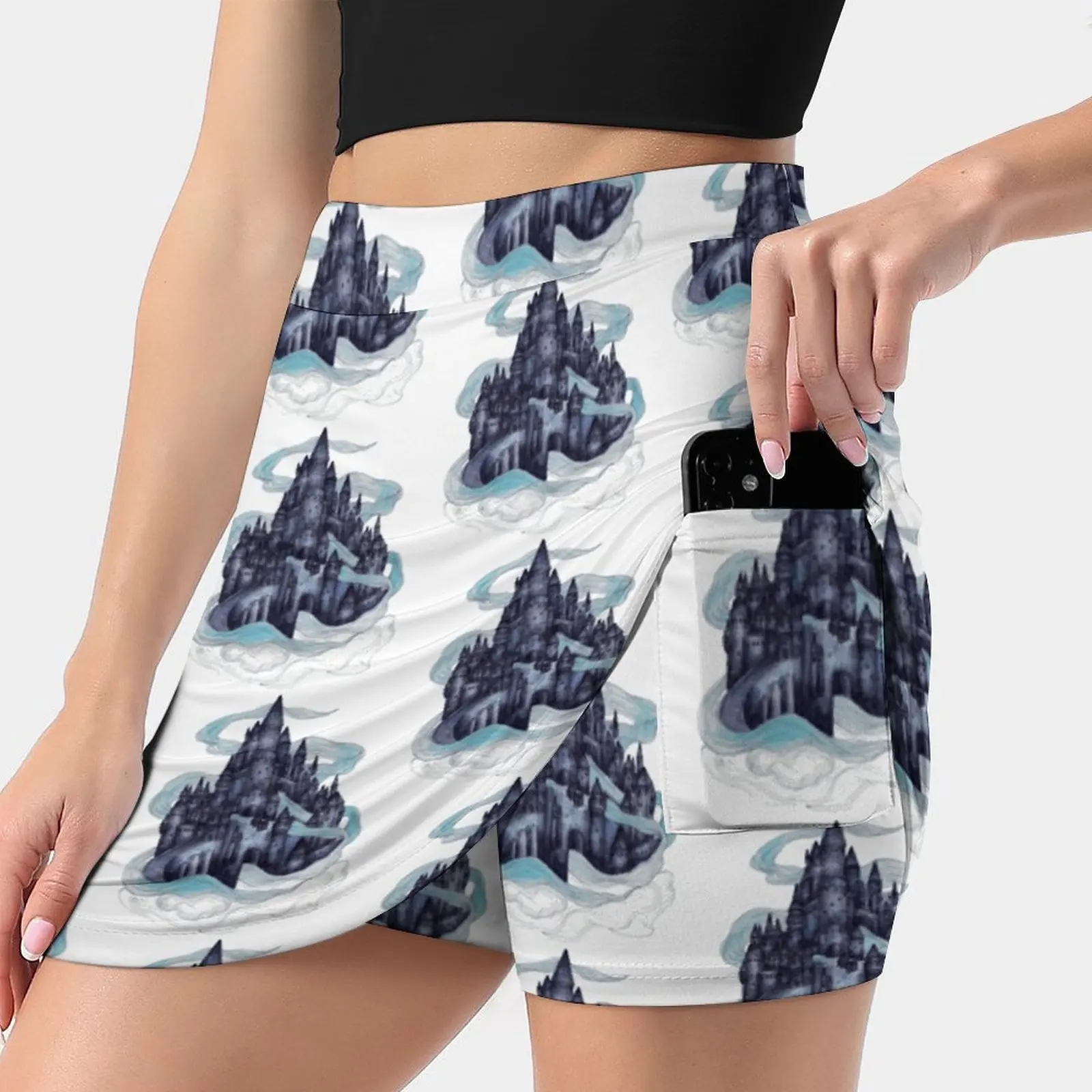 Dream Castle Women Sports Skirt Tennis Golf Dance Fitness Running Yoga Skirts Castle Dream Magic Castle Magic Whimsical Fantasy
Dream Castle Women Sports Skirt Tennis Golf Dance Fitness Running Yoga Skirts Castle Dream Magic Castle Magic Whimsical Fantasy