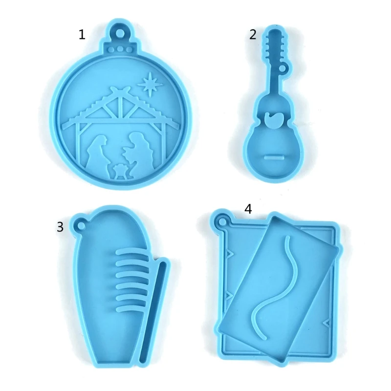 Keychain Epoxy Resin Mold Earrings Pendant Silicone Mould DIY Crafts Jewelry Necklace Casting Tool
Keychain Epoxy Resin Mold Earrings Pendant Silicone Mould DIY Crafts Jewelry Necklace Casting Tool
