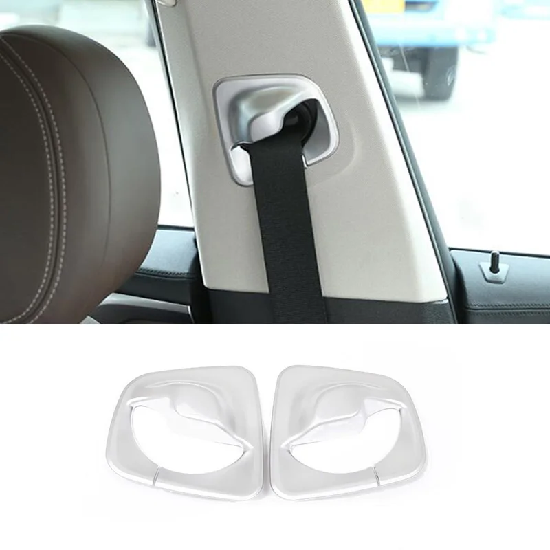 2pcs Chrome ABS Car Seat Safty Belt Pillar Cover Trim Auto Inner Accessories For BMW 5 Series G30 17-20
2pcs Chrome ABS Car Seat Safty Belt Pillar Cover Trim Auto Inner Accessories For BMW 5 Series G30 17-20