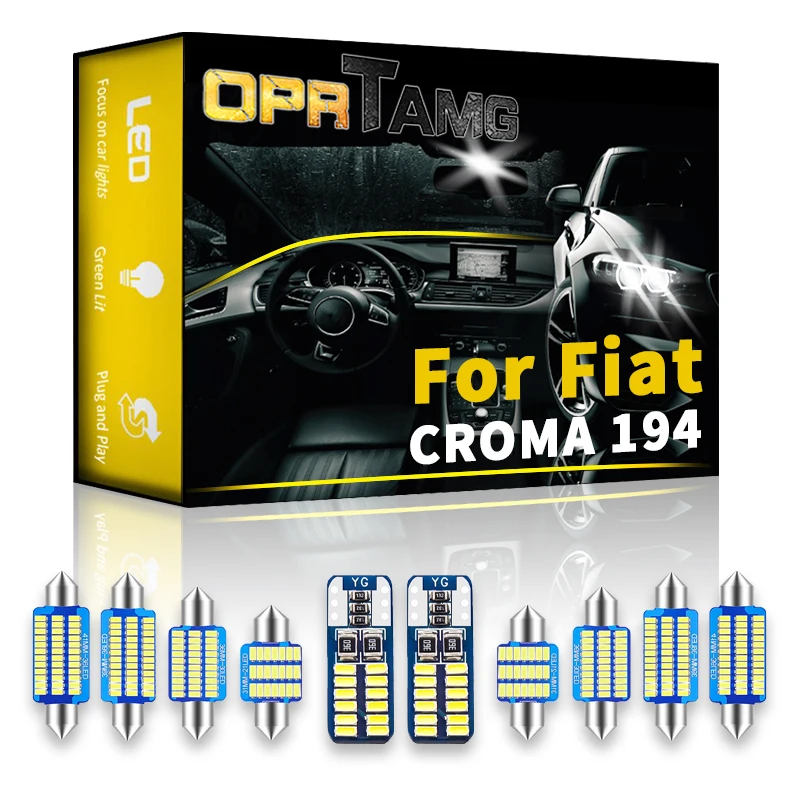 Автомобиль OPRTAMG для Fiat CROMA 194 2007 2008 2009 2010-2022, Автомобильный светодиодный внутренний фонарь, Освещение номерного знака, автозапчасти
Автомобиль OPRTAMG для Fiat CROMA 194 2007 2008 2009 2010-2022, Автомобильный светодиодный внутренний фонарь, Освещение номерного знака, автозапчасти