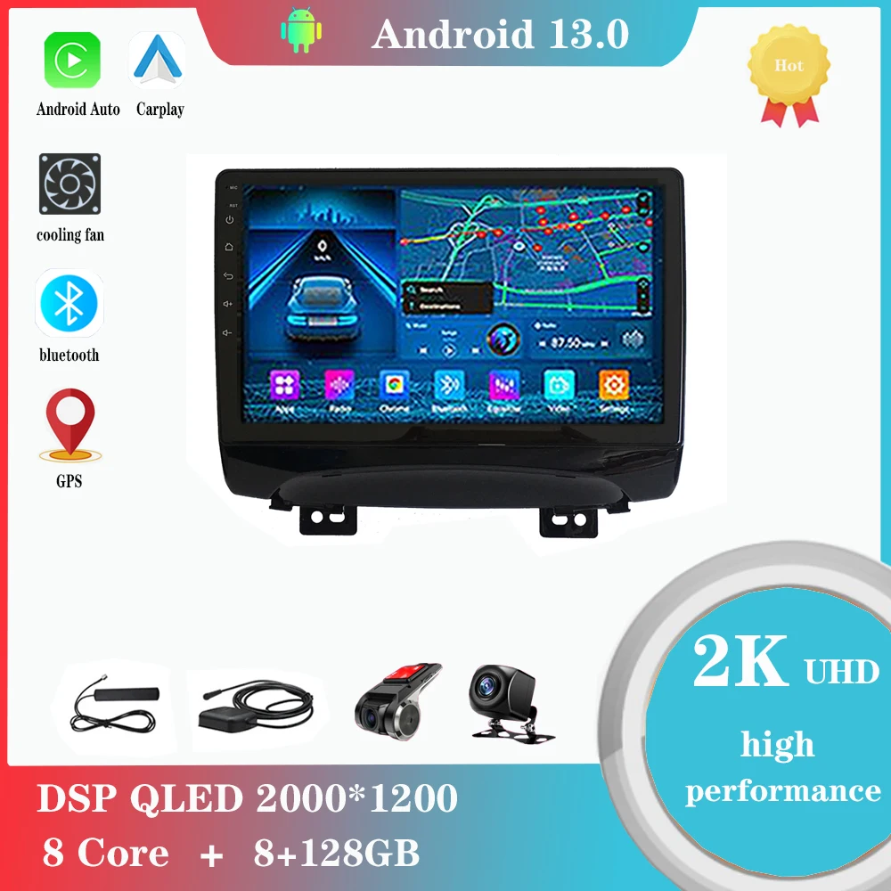 9 дюймов Android 12,0 для JAC Refine S3 2013-2016 мультимедийный плеер Авто радио GPS Carplay 4G WiFi Bluetooth DSP
9 дюймов Android 12,0 для JAC Refine S3 2013-2016 мультимедийный плеер Авто радио GPS Carplay 4G WiFi Bluetooth DSP
