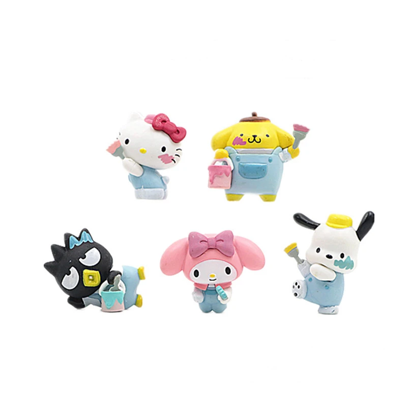 KT Cat Sanrios My Melody Anime Kawaii Figure Toy Model Painter Set DIY Gacha Doll Decoration Cute Girls Gifts Birthday Gifts
KT Cat Sanrios My Melody Anime Kawaii Figure Toy Model Painter Set DIY Gacha Doll Decoration Cute Girls Gifts Birthday Gifts
