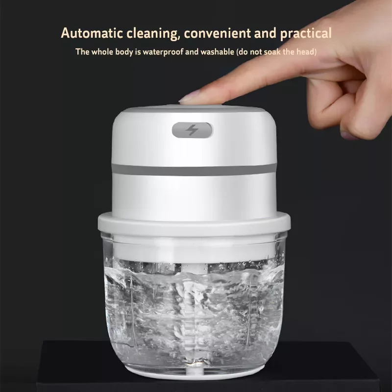 250/300ml Mini USB Charging Wireless Garlic Masher Press Mincer Vegetable Chili Meat Grinder Food Chopper Kitchen Tools
250/300ml Mini USB Charging Wireless Garlic Masher Press Mincer Vegetable Chili Meat Grinder Food Chopper Kitchen Tools