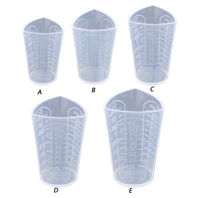 Triangle Measuring Cups Mold Durable Silicone BPA-Free Resin Mixing Cups for Epoxy Making DIY Craft Laboratories Kitchen
Triangle Measuring Cups Mold Durable Silicone BPA-Free Resin Mixing Cups for Epoxy Making DIY Craft Laboratories Kitchen