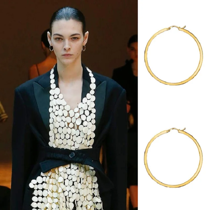 14K Gold Plated 925 Silver Post Square Edge Lightweight Hoops 15mm -45mm Gold Hoop Earrings for Women Dainty
14K Gold Plated 925 Silver Post Square Edge Lightweight Hoops 15mm -45mm Gold Hoop Earrings for Women Dainty