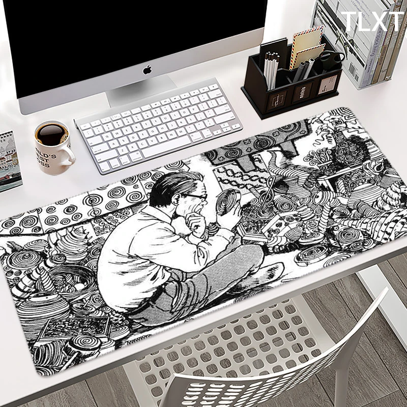 Junji ito Large Mousepad DIY Gaming Mouse Pad 90x40 Gamer Mat Computer Desk Padmouse Keyboard Kamado Nezuko Locrkand manga mat
Junji ito Large Mousepad DIY Gaming Mouse Pad 90x40 Gamer Mat Computer Desk Padmouse Keyboard Kamado Nezuko Locrkand manga mat