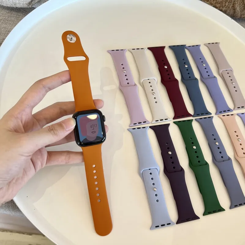 Силиконовый ремешок для Apple Watch Band 44 мм 45 мм 49 мм 41 мм 40 мм 42 мм 38 мм 45 44 мм, браслет для iwatch Ultra series 7 se 3 4 5 6 8
Силиконовый ремешок для Apple Watch Band 44 мм 45 мм 49 мм 41 мм 40 мм 42 мм 38 мм 45 44 мм, браслет для iwatch Ultra series 7 se 3 4 5 6 8