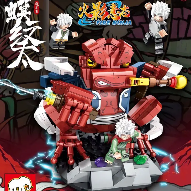 Ninja Bijuu Psychic Beast Gama Bunta Gamamaru Building Blocks Kit Bricks Classic Cartoon Anime Toad Movie Model Kids Toys Gift
Ninja Bijuu Psychic Beast Gama Bunta Gamamaru Building Blocks Kit Bricks Classic Cartoon Anime Toad Movie Model Kids Toys Gift