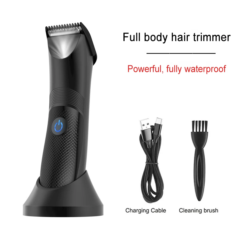 Electric Body Trimmer Men's Shaver Groomer for Groin Ball Pubic Hair Trimmer Replaceable Ceramic Blade Male Razor USB Charging
Electric Body Trimmer Men's Shaver Groomer for Groin Ball Pubic Hair Trimmer Replaceable Ceramic Blade Male Razor USB Charging
