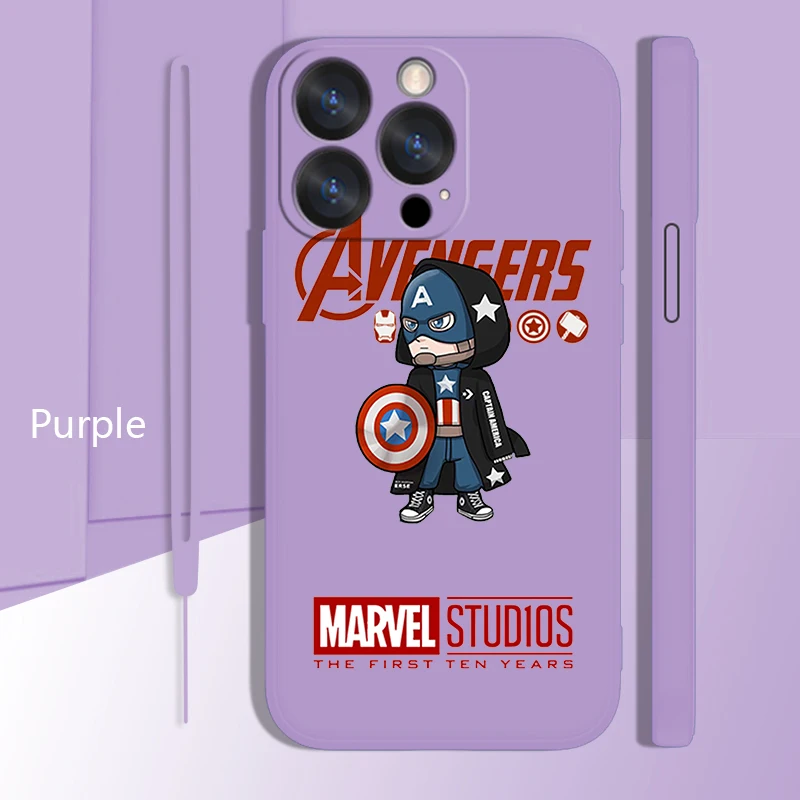 Marvel Avengers Hero Spiderman Case For Apple iPhone 14 13 12 Mini 11 Pro XS MAX XR X 8 7 SE Plus Liquid Rope Phone Cover Core
Marvel Avengers Hero Spiderman Case For Apple iPhone 14 13 12 Mini 11 Pro XS MAX XR X 8 7 SE Plus Liquid Rope Phone Cover Core