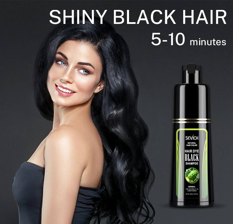 Fast HaiFast Hair Dye Shampoo Sevich 5 Minutes Black Hair Color Dye Shampoo For Cover Gray White Hair Noni Plant Essence 250ml
Fast HaiFast Hair Dye Shampoo Sevich 5 Minutes Black Hair Color Dye Shampoo For Cover Gray White Hair Noni Plant Essence 250ml
