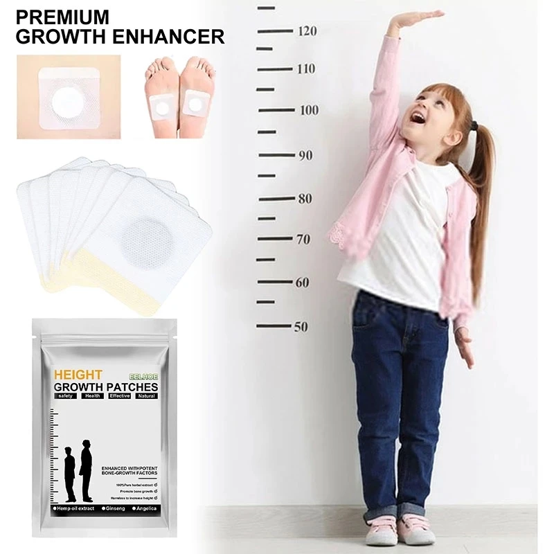8PCS Height Increase Foot Patch Conditioning Body Grow Taller Plaster Promote Bone Growth Feet Sticker Promote Care
8PCS Height Increase Foot Patch Conditioning Body Grow Taller Plaster Promote Bone Growth Feet Sticker Promote Care