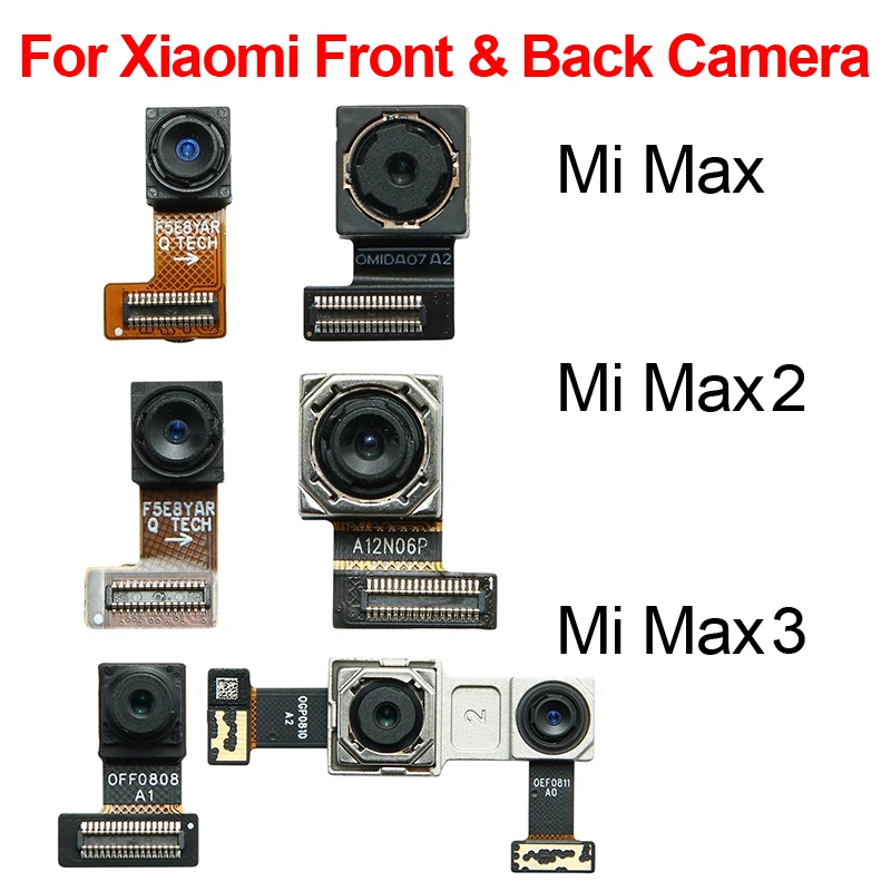 Original Front and Rear Max 3 Back Camera For Xiaomi Mi Max1 Max 2 Max 3 Main Facing Camera Module Flex Cable Replacement Parts
Original Front and Rear Max 3 Back Camera For Xiaomi Mi Max1 Max 2 Max 3 Main Facing Camera Module Flex Cable Replacement Parts