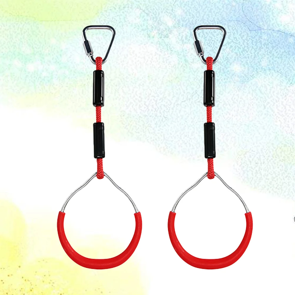 2 Pcs Fitness Ring Climbing Workout Child Swing Gymnastic Children Kids Ringss Cross
2 Pcs Fitness Ring Climbing Workout Child Swing Gymnastic Children Kids Ringss Cross