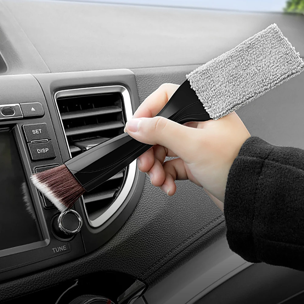 Car Air-Conditioner Outlet Cleaning Tool Multi-purpose Dust Brush Car Accessories Double Head Interior Brush Auto Maintenance
Car Air-Conditioner Outlet Cleaning Tool Multi-purpose Dust Brush Car Accessories Double Head Interior Brush Auto Maintenance