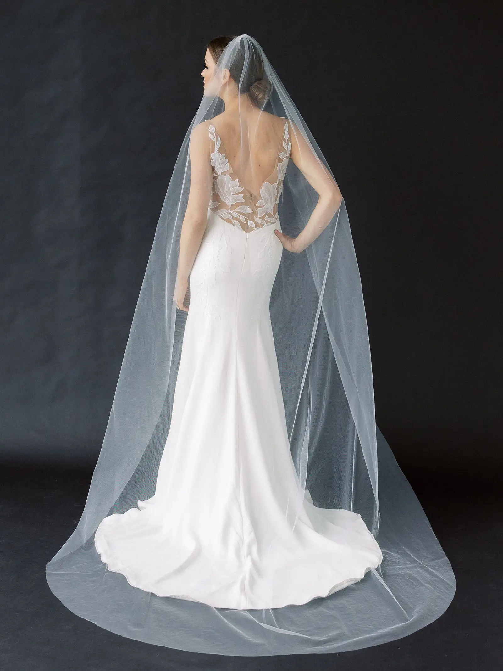 YouLaPan V30 Classic Wedding Veil Colorful Bridal Veil 1 Tier Elegant Cathedral Cut Edge Veils Minimalist Wedding Accessories
YouLaPan V30 Classic Wedding Veil Colorful Bridal Veil 1 Tier Elegant Cathedral Cut Edge Veils Minimalist Wedding Accessories