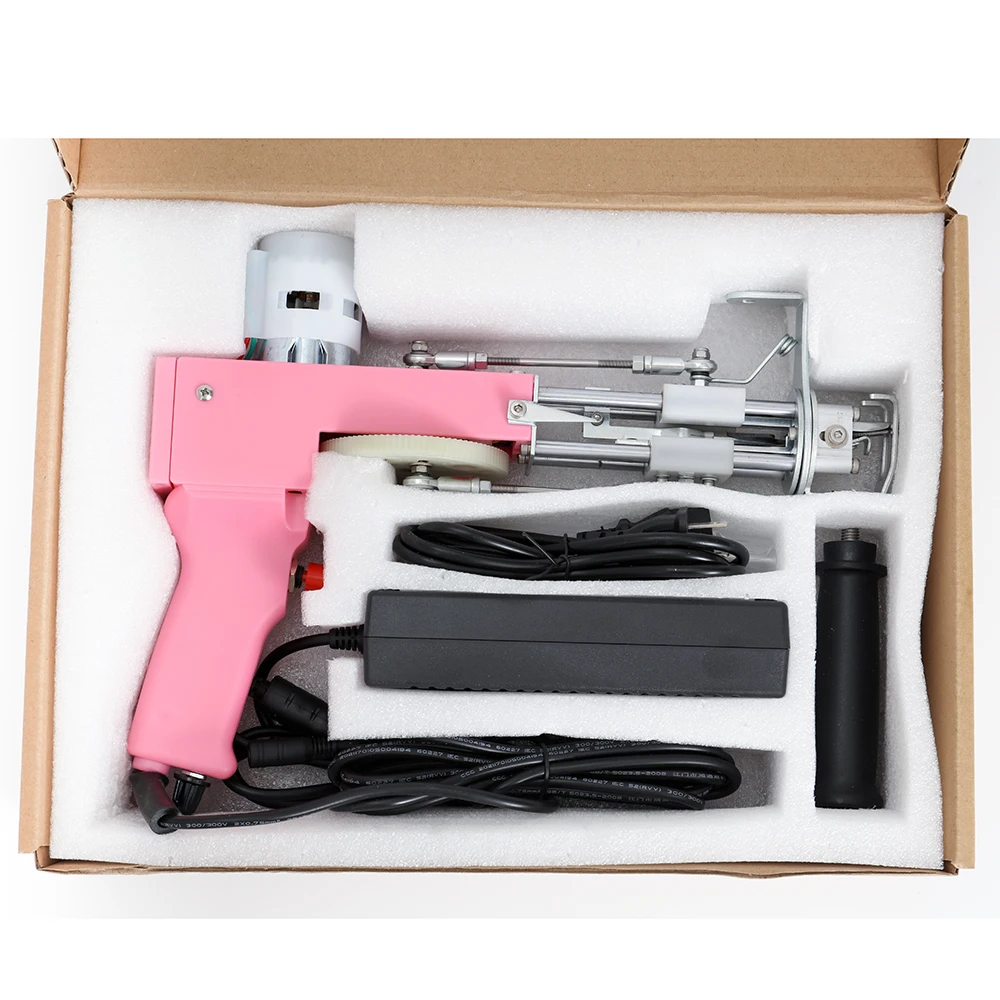 TuftingGun 2 in1Cut Pile Loop Pile Rug Gun rug Machine Starter Kit Rug Tufting Kit Electric Gun Carpet Weaving Flocking Machine
TuftingGun 2 in1Cut Pile Loop Pile Rug Gun rug Machine Starter Kit Rug Tufting Kit Electric Gun Carpet Weaving Flocking Machine