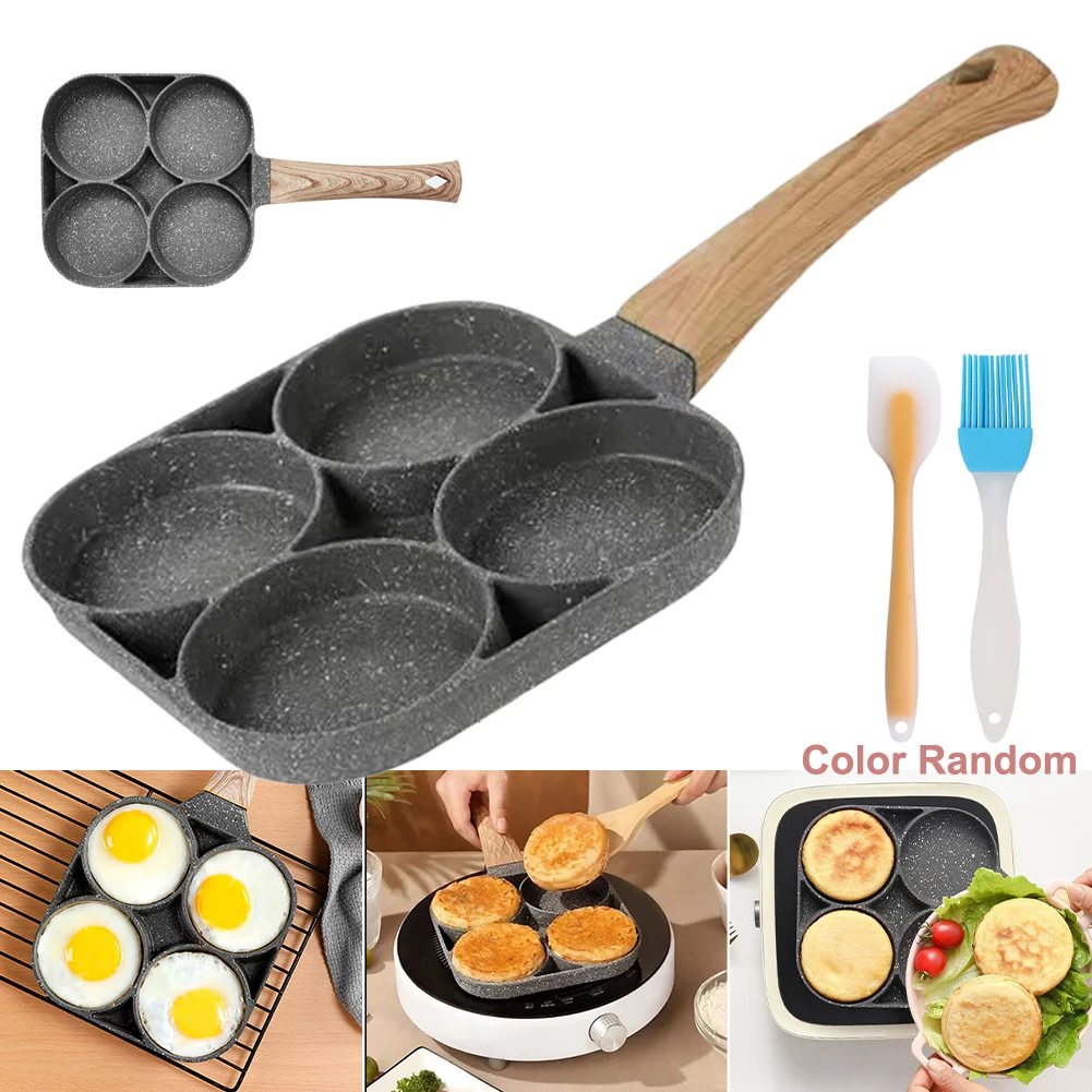 New 4 hole Frying Pot Pan Thickened Omelet Pan Non-Stick Egg Pancake Steak Pan Cooking Egg Ham Pans Breakfast Maker Cookware
New 4 hole Frying Pot Pan Thickened Omelet Pan Non-Stick Egg Pancake Steak Pan Cooking Egg Ham Pans Breakfast Maker Cookware