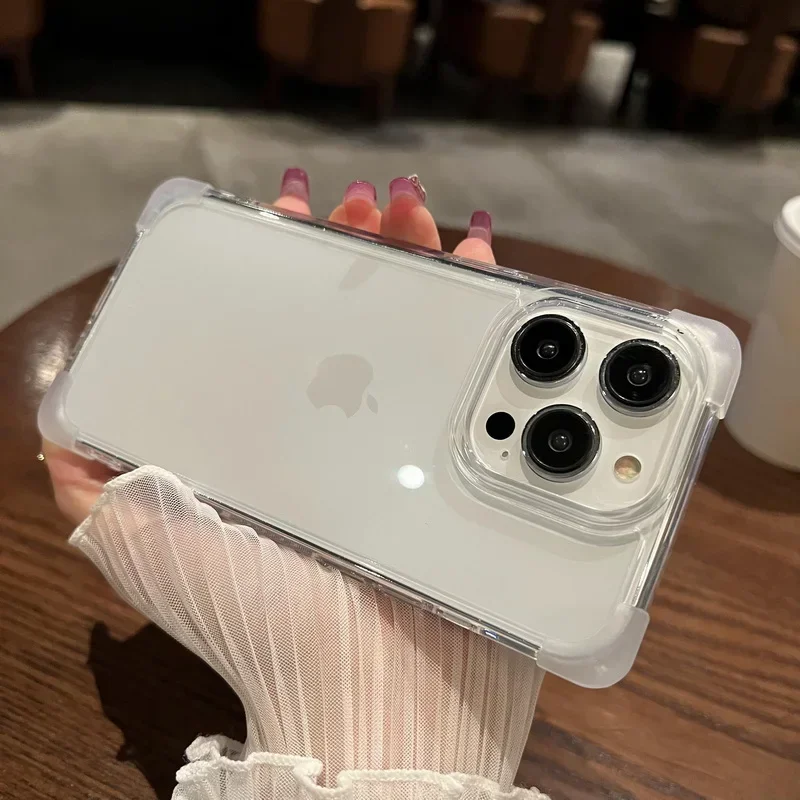 Квадратный Прозрачный чехол для телефона iPhone 14 13 12 Pro Max 14 13 Pro, противоударный мягкий акриловый чехол из ТПУ с четырьмя углами и защитой от падения
Квадратный Прозрачный чехол для телефона iPhone 14 13 12 Pro Max 14 13 Pro, противоударный мягкий акриловый чехол из ТПУ с четырьмя углами и защитой от падения