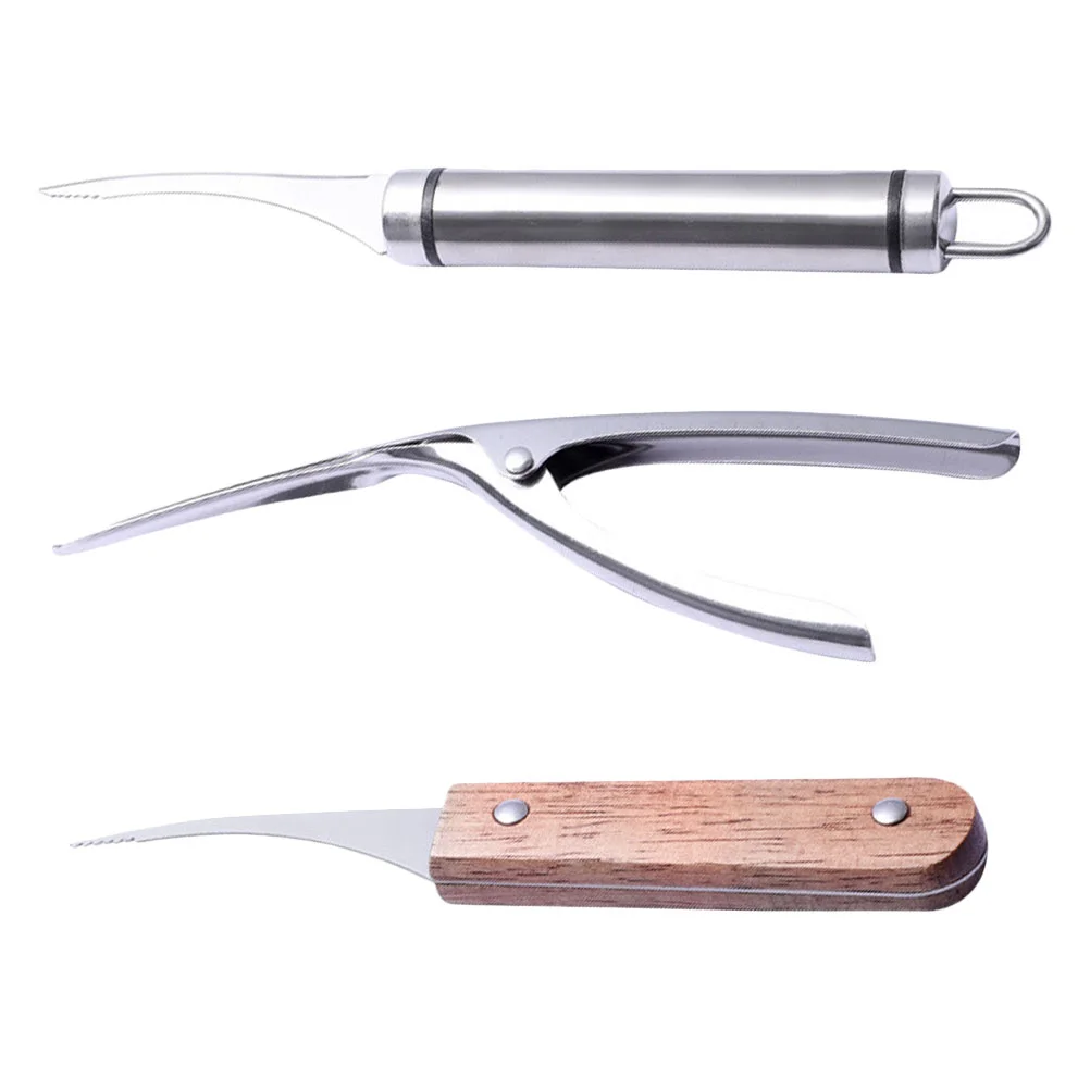 Shrimp Prawn Peeler Tools Tool Deveiner Seafood Peeling Cleaning Cleaner Shell Line Peelers Opener Deveining
Shrimp Prawn Peeler Tools Tool Deveiner Seafood Peeling Cleaning Cleaner Shell Line Peelers Opener Deveining