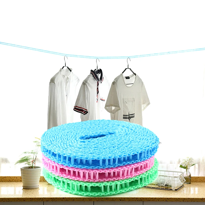 1PCS Portable Non-slip Clotheslines Windproof Clothesline for Outdoor Indoor Home Travel Drying Rack Clothesline
1PCS Portable Non-slip Clotheslines Windproof Clothesline for Outdoor Indoor Home Travel Drying Rack Clothesline