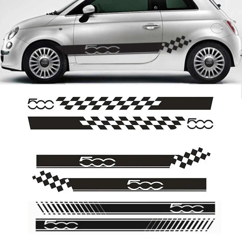 Для (1 пара/2 шт.) для FIAT 500 наклейки боковая полоса наклейка Abarth Racing графическая Виниловая наклейка для автомобиля s da-500
Для (1 пара/2 шт.) для FIAT 500 наклейки боковая полоса наклейка Abarth Racing графическая Виниловая наклейка для автомобиля s da-500