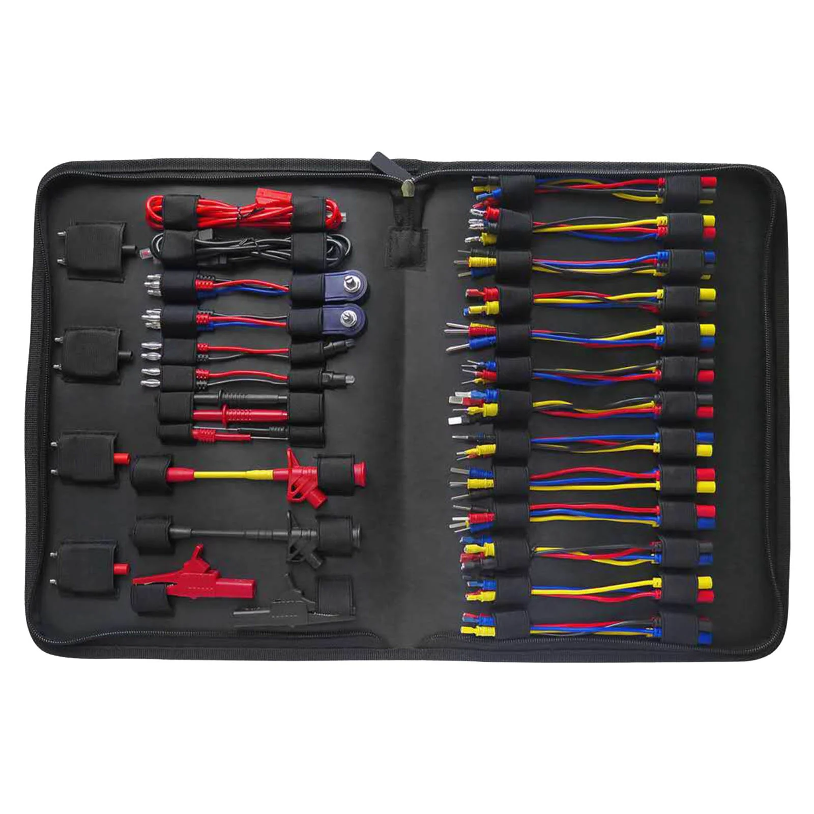 70PCS Automotive Circuit Test Leads Kit Electrical Auto Diagnostic Tool ABS+PVC Wire 1000V
70PCS Automotive Circuit Test Leads Kit Electrical Auto Diagnostic Tool ABS+PVC Wire 1000V
