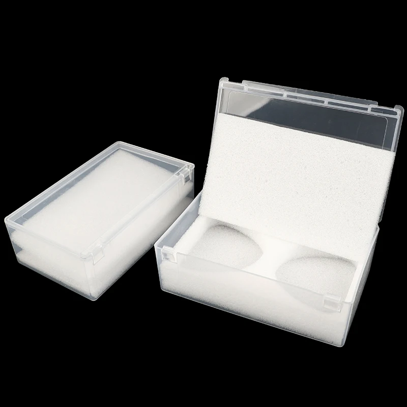 1PCS S/L Denture Storage Boxes Dental Implant Storage Plastic Tooth Box With Foam Sponge Teeth Cleaning Tools Dentistry Material
1PCS S/L Denture Storage Boxes Dental Implant Storage Plastic Tooth Box With Foam Sponge Teeth Cleaning Tools Dentistry Material