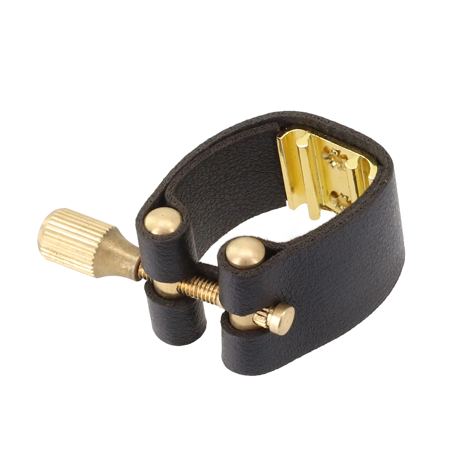 For Alto Sax Saxophone Ligature Accessories Fastener Ligatures Mouthpiece PU Leather+Metal Practical Brand New
For Alto Sax Saxophone Ligature Accessories Fastener Ligatures Mouthpiece PU Leather+Metal Practical Brand New