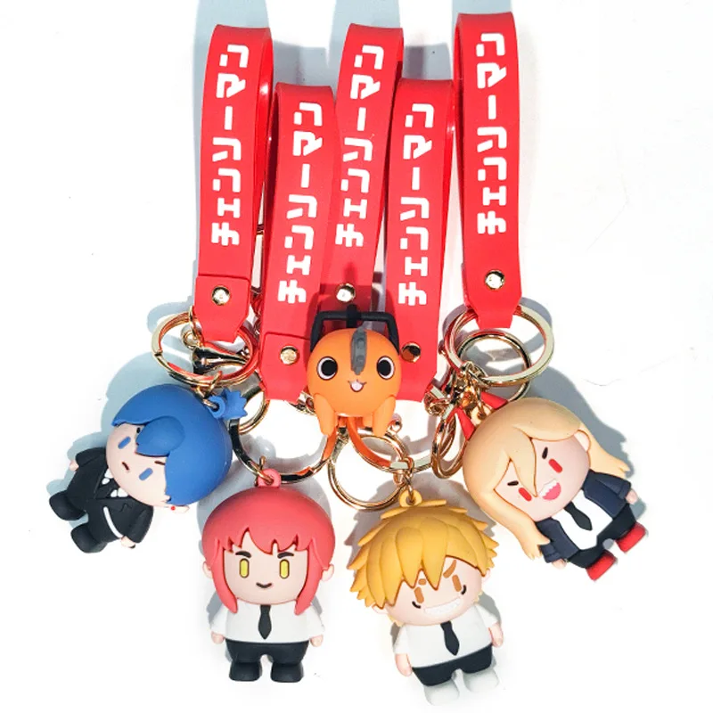 Anime Chainsaw Man Keychain Cosplay Props Accessories Pochita Makima Key Chain Pendant
Anime Chainsaw Man Keychain Cosplay Props Accessories Pochita Makima Key Chain Pendant