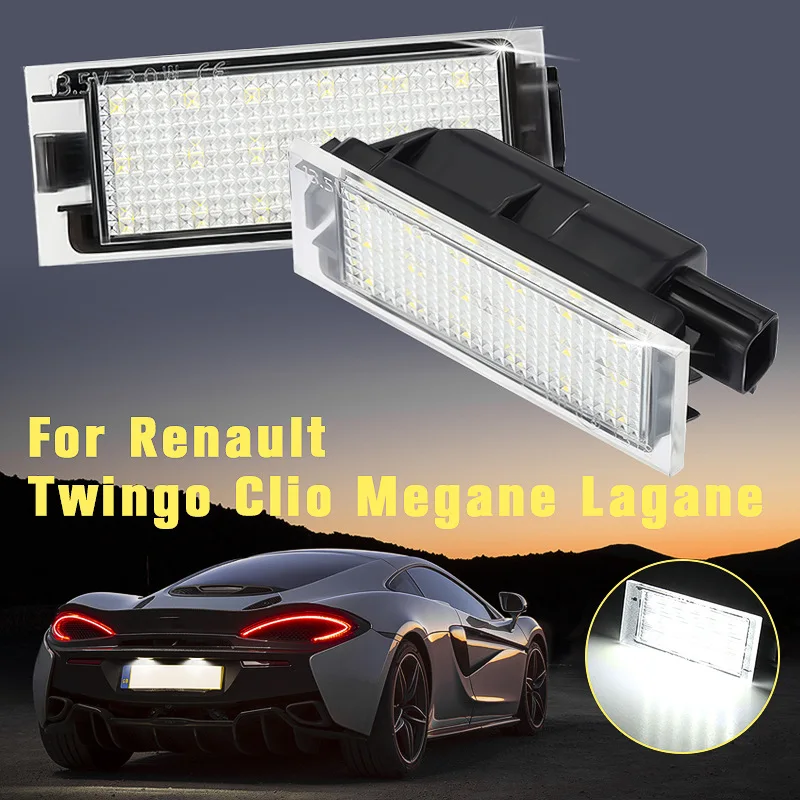 Car LED License Plate Light For Renault Clio Laguna 2 Megane 3 Twingo Master Vel Satis Opel Movano Number Lamps
Car LED License Plate Light For Renault Clio Laguna 2 Megane 3 Twingo Master Vel Satis Opel Movano Number Lamps