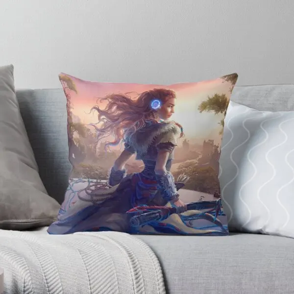 Aloy Horizon Zero Dawn Wallpaper On Tall Printing Throw Pillow Cover Wedding Office Fashion Decor Soft Home Pillows not include 
Aloy Horizon Zero Dawn Wallpaper On Tall Printing Throw Pillow Cover Wedding Office Fashion Decor Soft Home Pillows not include