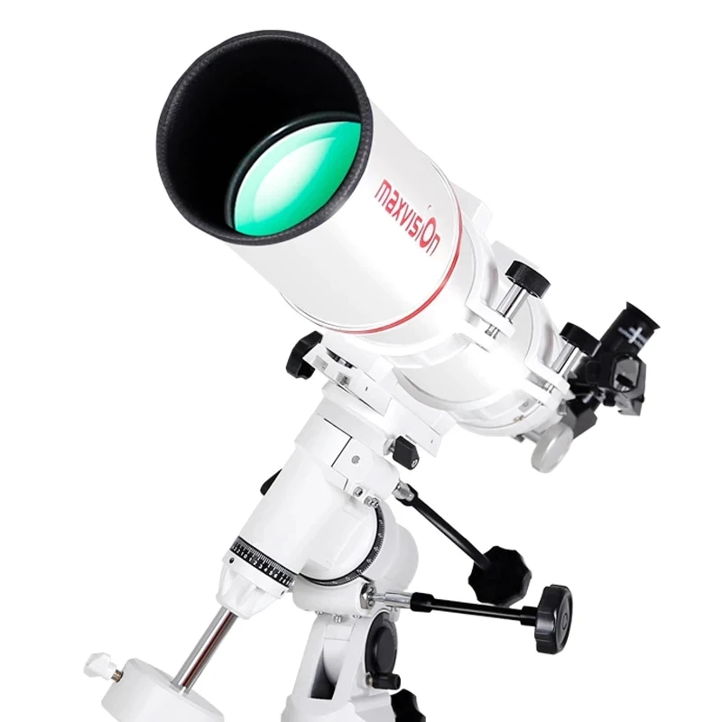 Maxvision-Professional Refractor Parabolic Astronomical Telescope, 102EQ, 660mm, Full Optical with German EQ3 Equatorial Mount,
Maxvision-Professional Refractor Parabolic Astronomical Telescope, 102EQ, 660mm, Full Optical with German EQ3 Equatorial Mount,
