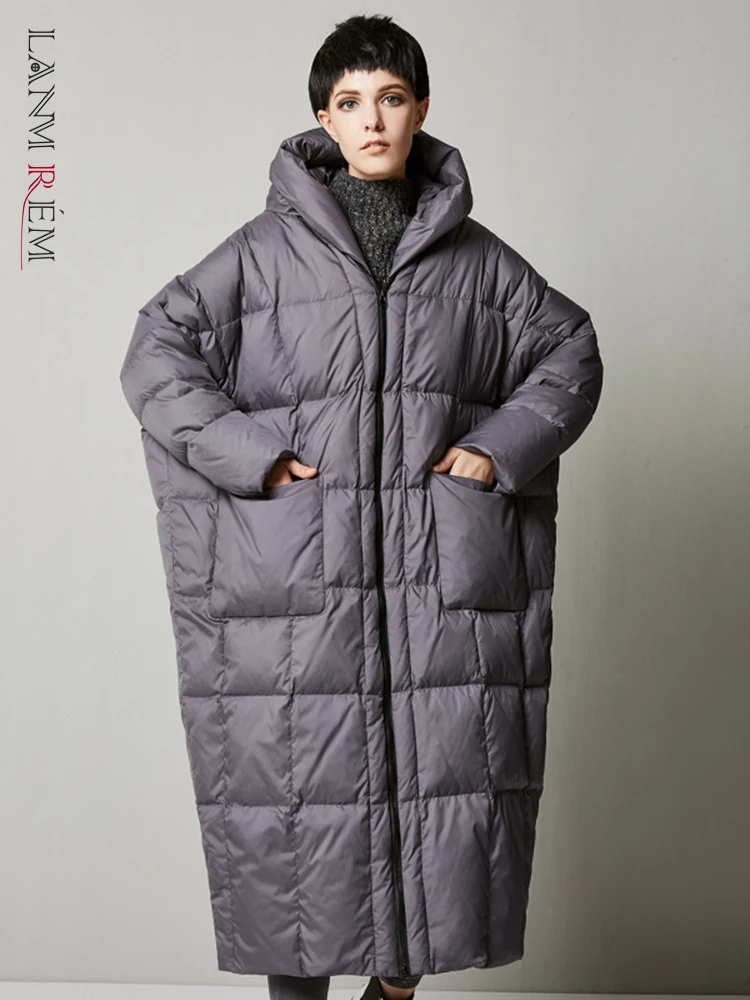 LANMREM Hooded Loose Solid Color Gray Cotton-padded Warm Winter Coats Women Parkas Fashion Streetwear Clothing 2023 New 2R5826
LANMREM Hooded Loose Solid Color Gray Cotton-padded Warm Winter Coats Women Parkas Fashion Streetwear Clothing 2023 New 2R5826