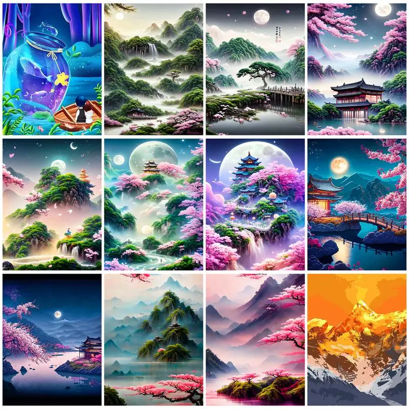 CHENISTORY DIY Painting By Numbers Kits Landscape 60x75cm Paint By Numbers Frameless Hand Painting On Canvas Home Number
CHENISTORY DIY Painting By Numbers Kits Landscape 60x75cm Paint By Numbers Frameless Hand Painting On Canvas Home Number