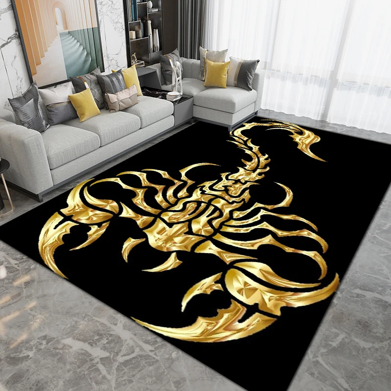 Scorpion Area Rug Large Carpets Rugs for Living Room Bedroom Bedside Decorative,Doormat Kitchen Bathroom Non-slip Floor Mat Gift
Scorpion Area Rug Large Carpets Rugs for Living Room Bedroom Bedside Decorative,Doormat Kitchen Bathroom Non-slip Floor Mat Gift