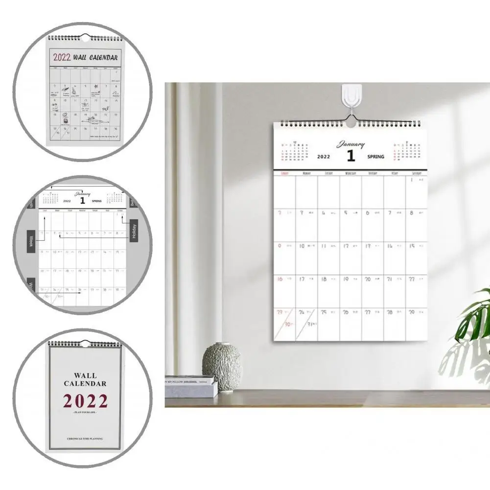 Calendar Decorative White Eye-catching Daily Organizer Hanging Calendar Wall Calendar for Gifts
Calendar Decorative White Eye-catching Daily Organizer Hanging Calendar Wall Calendar for Gifts