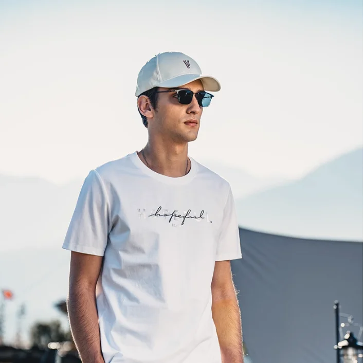 Y0121 Men's casual letter embroidery half sleeve men's summer short sleeve T-shirt
Y0121 Men's casual letter embroidery half sleeve men's summer short sleeve T-shirt