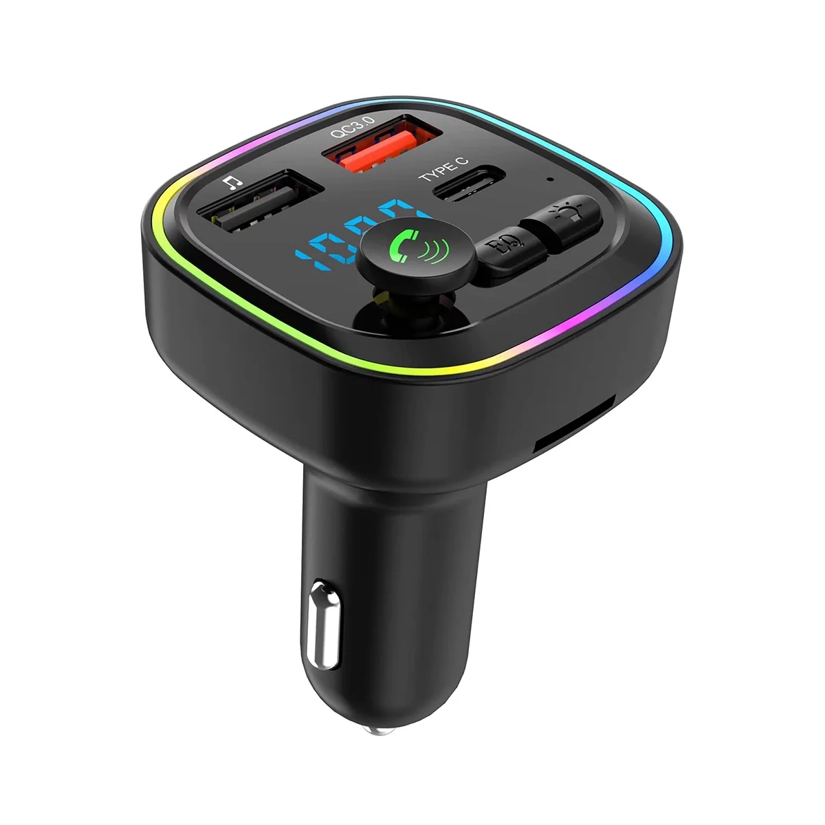 FM-трансмиттер с Bluetooth, адаптер для автомобильного радио PD 20 Вт, Type-C и QC3.0, поддержка TF-карты/USB-ключей
FM-трансмиттер с Bluetooth, адаптер для автомобильного радио PD 20 Вт, Type-C и QC3.0, поддержка TF-карты/USB-ключей