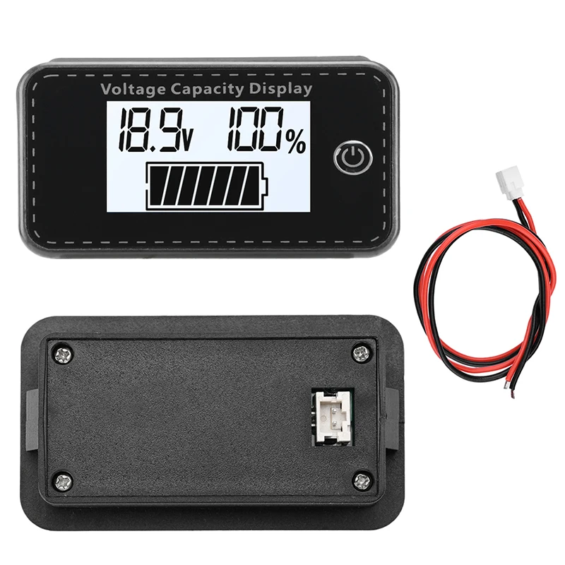 Индикатор емкости аккумулятора Gaqqee 12-72В
Индикатор емкости аккумулятора Gaqqee 12-72В