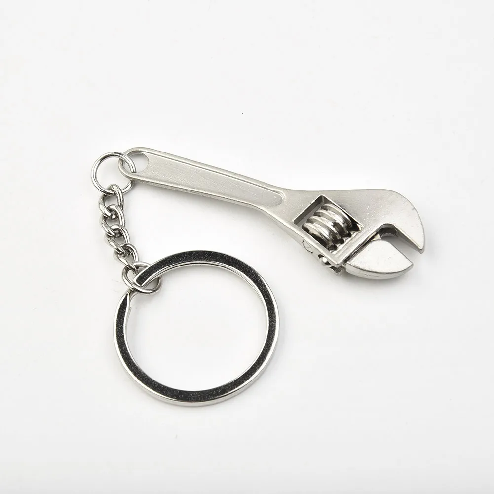New Durable Keychain Keyring Auto Cool Creative Decoration Fashion Gift Metal Silver Wrench Style 1 Piece 11.7CM
New Durable Keychain Keyring Auto Cool Creative Decoration Fashion Gift Metal Silver Wrench Style 1 Piece 11.7CM