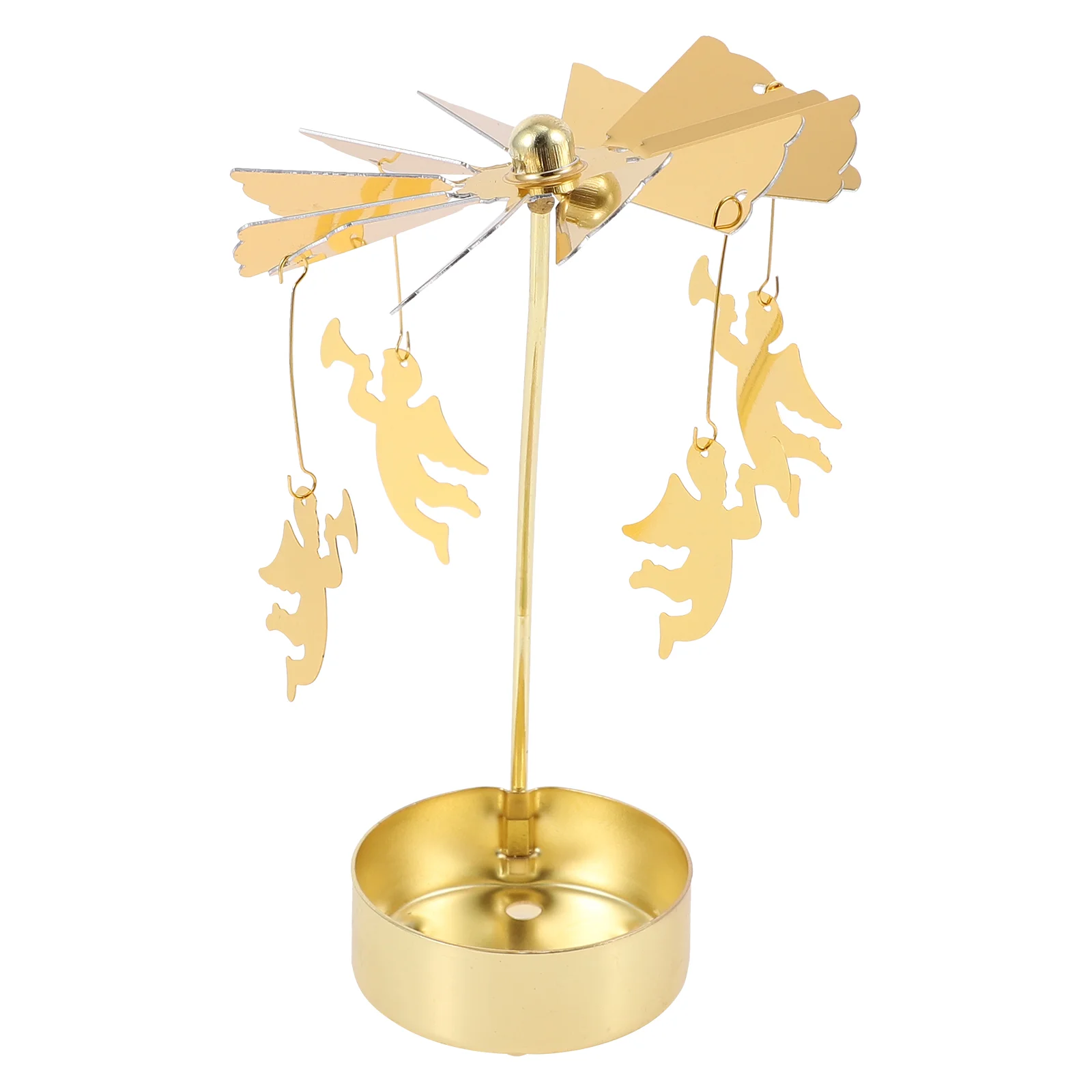 1Pc Candlestick Adorn Romantic Candlestick Rotating Candlestick for Desktop Party Decor
1Pc Candlestick Adorn Romantic Candlestick Rotating Candlestick for Desktop Party Decor