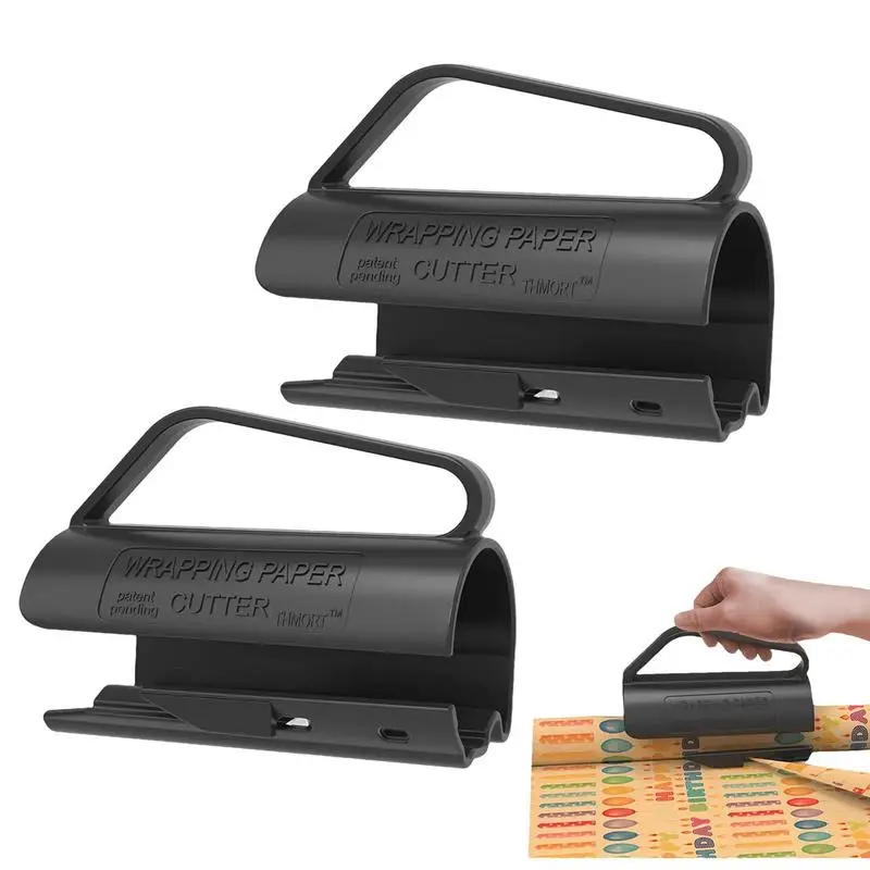 Скользящий резак для рулона бумаги, ремесло на день рождения, резак для оберточной бумаги, портативный инструмент для упаковки подарков на день рождения, режущий инструмент, рулон крафт-бумаги