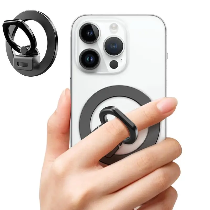 Magnetic Finger Ring Holder Alloy Finger Kickstand Holder Ring For IPhone 12/13/14 Multi-Purpose Finger Grip Stand For Live
Magnetic Finger Ring Holder Alloy Finger Kickstand Holder Ring For IPhone 12/13/14 Multi-Purpose Finger Grip Stand For Live