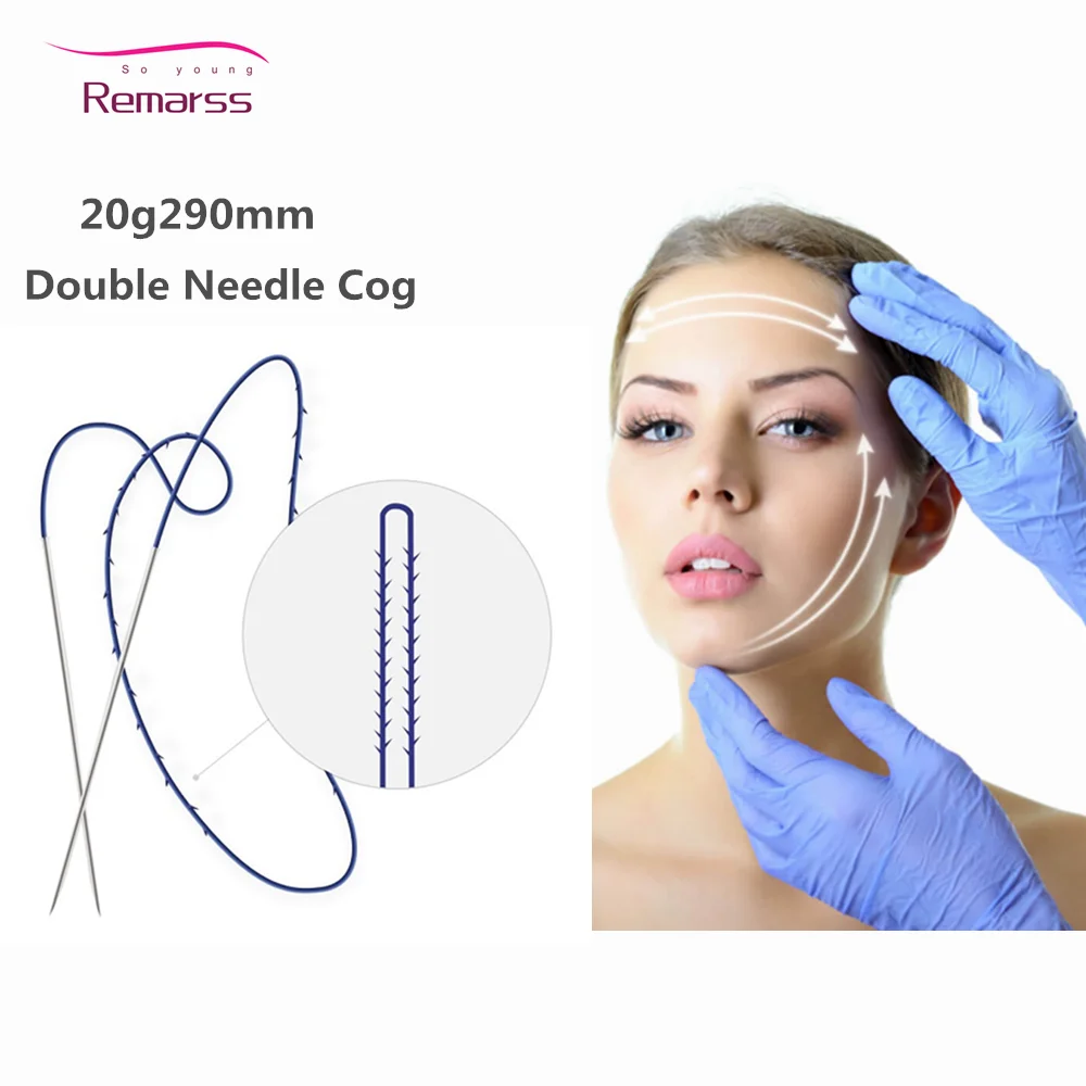 2022 New Disposable Korean origin Fish Bone Double Needle 20G380mm 20G290mm For face lifting
2022 New Disposable Korean origin Fish Bone Double Needle 20G380mm 20G290mm For face lifting