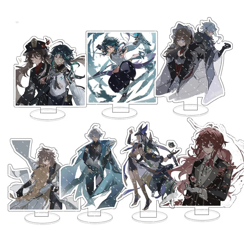 Hot Anime Genshin Impact Cosplay Acrylic Action Figure Xiao Hutao Dottore Stand Model Plate Desk Decoration Prop Gift For Friend
Hot Anime Genshin Impact Cosplay Acrylic Action Figure Xiao Hutao Dottore Stand Model Plate Desk Decoration Prop Gift For Friend