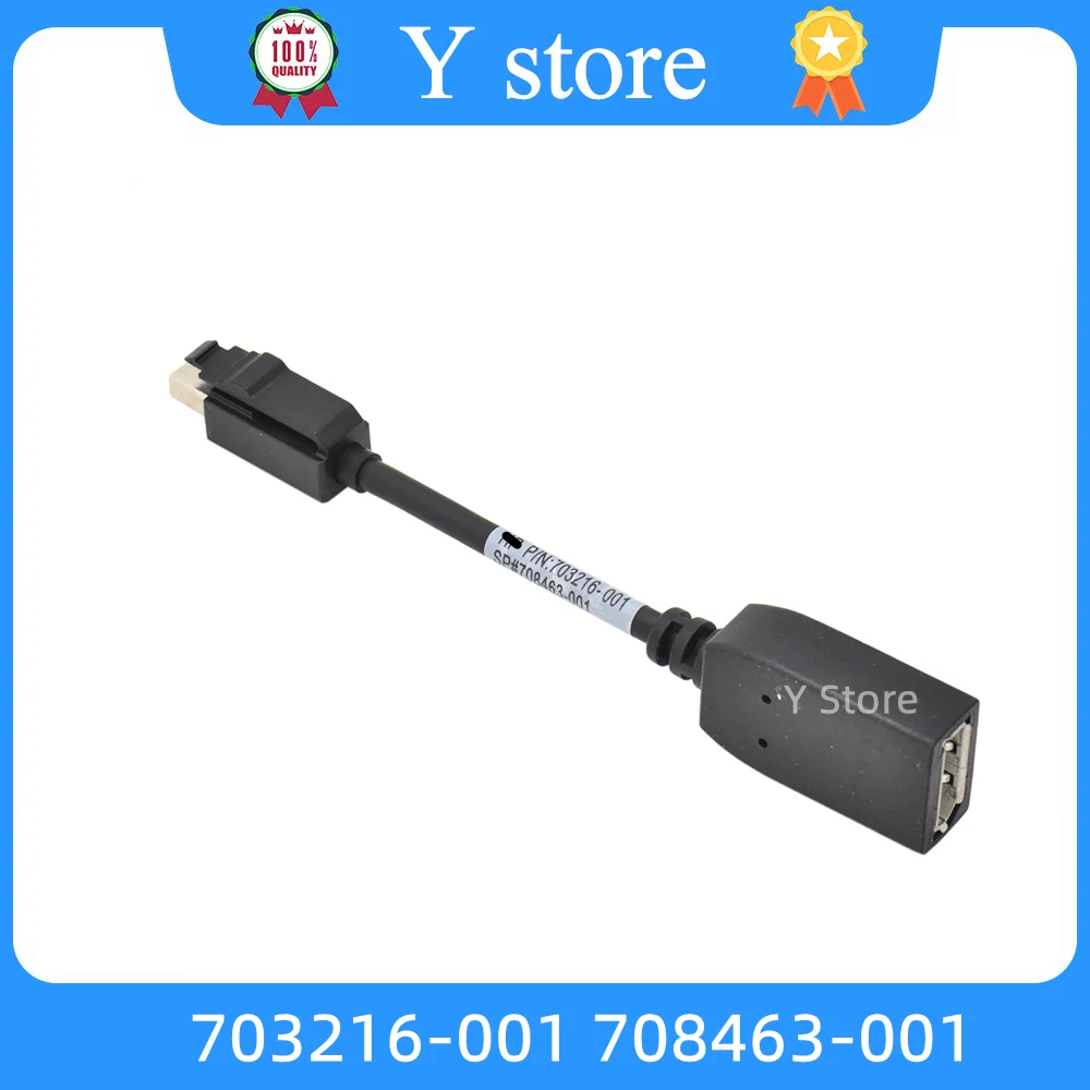 

Y Store подлинный для HP 703216-001 708463-001 MINI Display Port TO Display Port Cable Бесплатная доставка